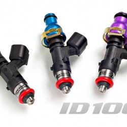 10 fuel injectors kit Injector Dynamics 1000cc/min, Lamborghini Gallaruntill V10 04+ 48mm / 14mm (grey)