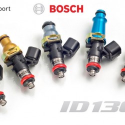 10 fuel injectors kit Injector Dynamics 1300cc/min, Lamborghini Gallaruntill V10 04+ 48mm / 14mm (grey)