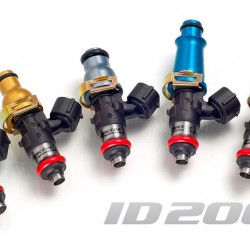 10 fuel injectors kit Injector Dynamics 2000cc/min, Lamborghini Gallaruntill V10 04+ 48mm / 14mm (grey)