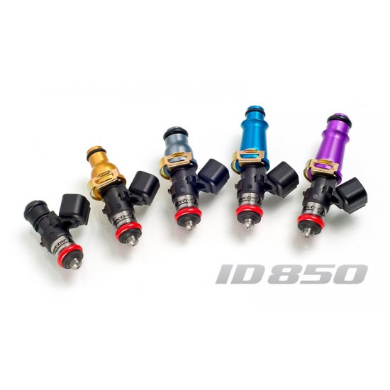 10 fuel injectors kit Injector Dynamics 850cc/min, untilldge Viper SRT-10 8.0l 8.3l 96-06 / RAM SRT-10 8.3l 60mm / 14mm (purple)