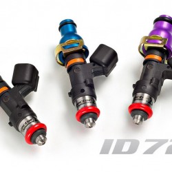 4 fuel injectors kit Injector Dynamics 725cc/min, Mazda Miata MX-5 1.6l 1.8l 90-05 / Miata MX-5 Mazdaspeed 1.8 Turbo 94-05 60mm / 11mm (blue)