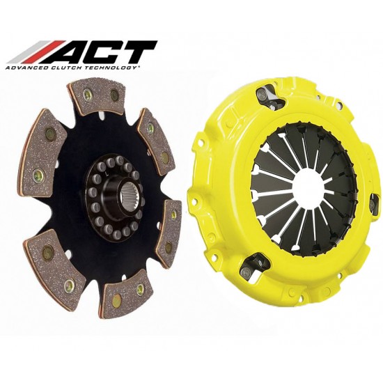 Clutch kit ACT, Xtreme Duty 6 PAD RIGID Disc Mitsubishi Lancer EVO 7/8/9