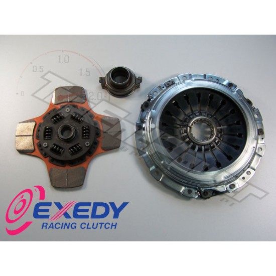 Clutch kit Exedy N-GRUPA RALLY (4 Pad Metal disc), Subaru Impreza WRX STI EJ20T/EJ25T (GDB,GGB,GDF,GRB) 6 Speed